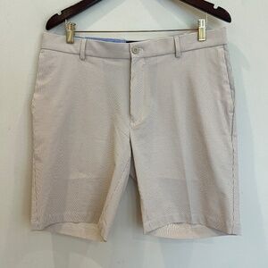 Peter Millar Shorts Mens 35 Crown Crafted Matlock Seersucker Performance Golf